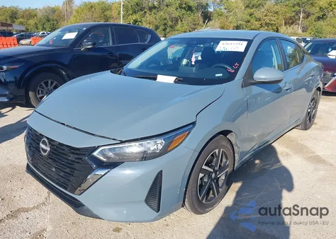 2025 Nissan Sentra Sv из США, поврежденный, VIN 3N1AB8CV1SY225267